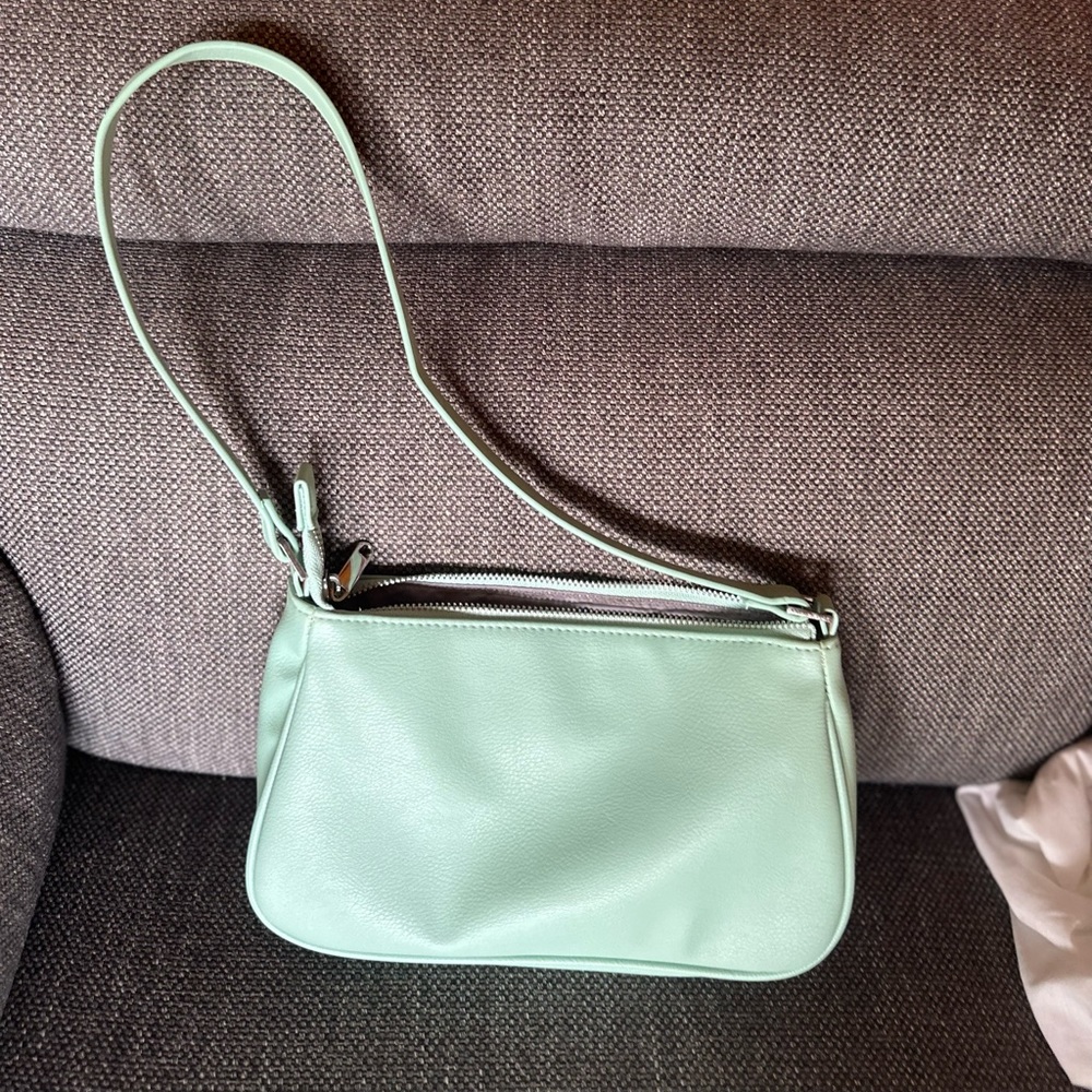 Target mint green shoulder bag